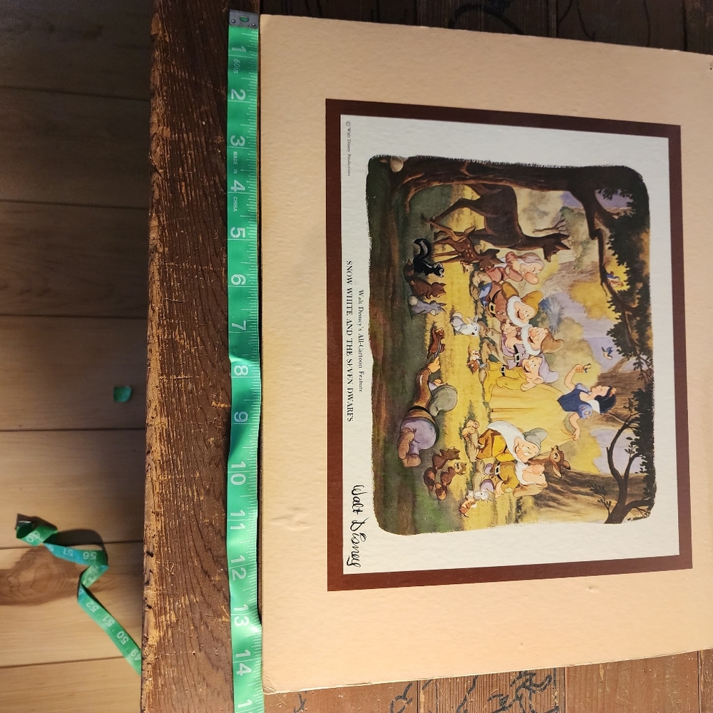 Disney Snow White and the Seven Dwarfs Art Print - Picture 4 of 15